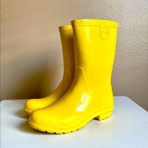 Classic Yellow Kid’s UGG Rain Boots